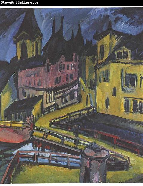 Ernst Ludwig Kirchner Pfortensteg in Chemnitz